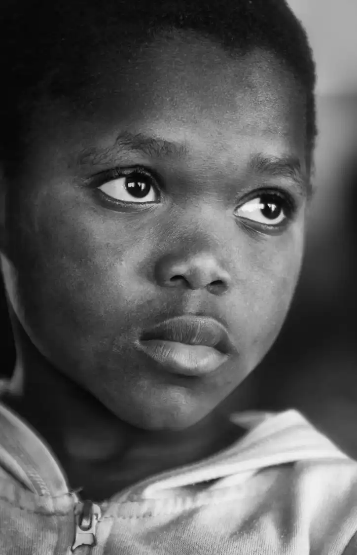 thoughful young person